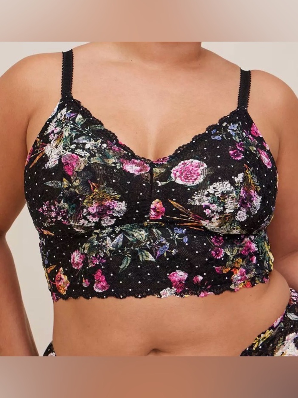 ♦️ Torrid | Plus Size 3x Unlined Lace Bralette - Picture 2 of 8